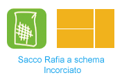 sacco carta rafia