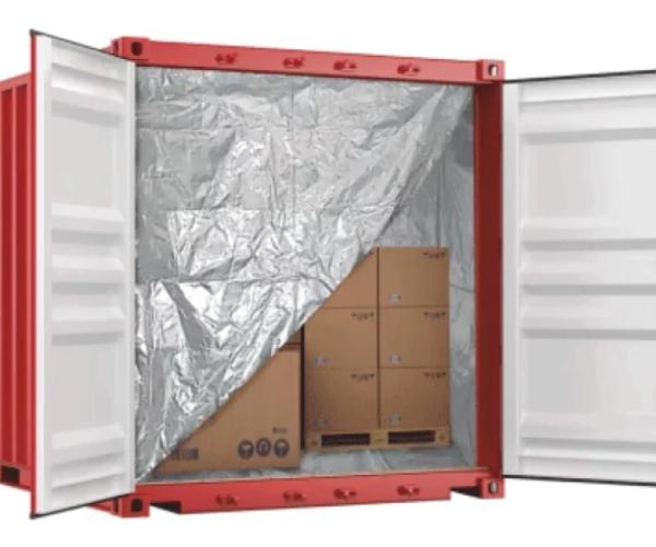 Fodera termica per container protezione da umidità e condensa